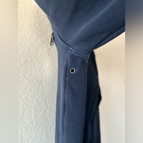 Polo Ralph Lauren Men’s L Navy Long Sleeve 1/4 zip Pullover Sweater - Picture 7 of 12